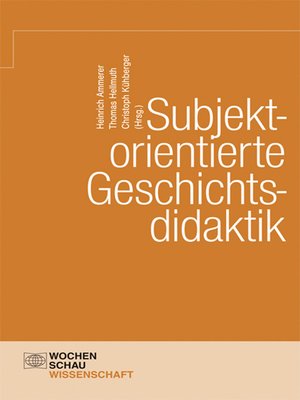 cover image of Subjektorientierte Geschichtsdidaktik